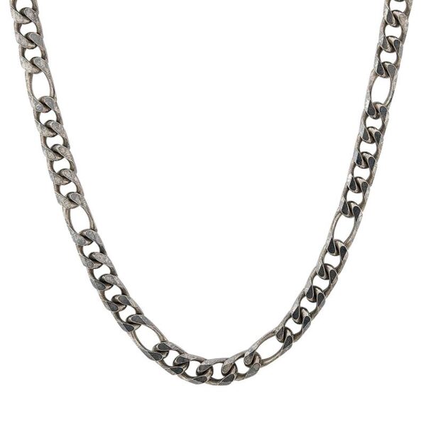 Silber Figaro Herrencollier antik 5-209909-001