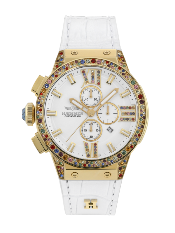 HAEMMER Damenuhr E-037 Golden Swan