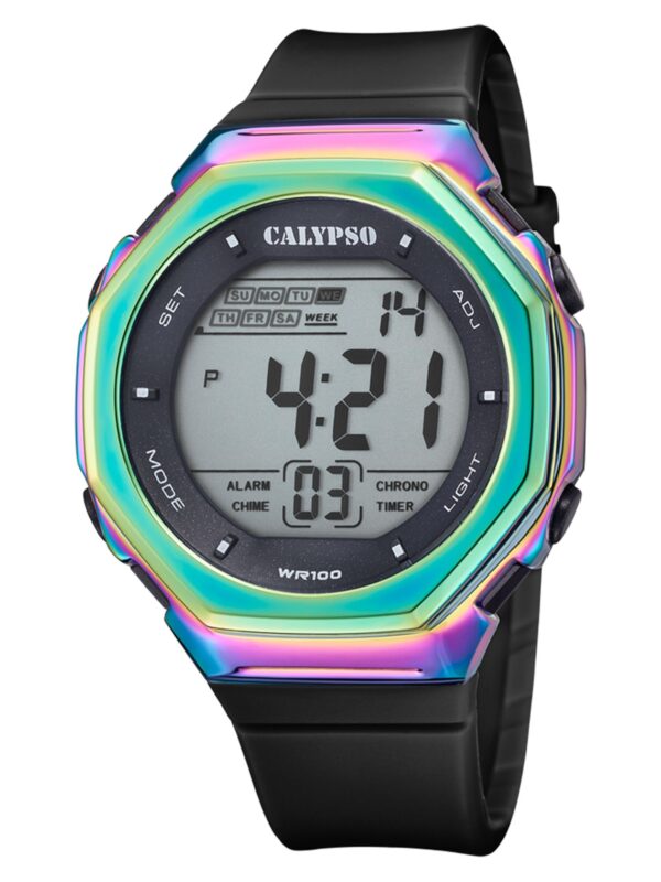 Calypso Uhr Herrenuhr Damenuhr schwarz K5842/3