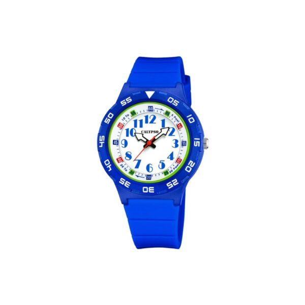 Kinderuhr Armbanduhr Calypso Lernuhr K5828/4