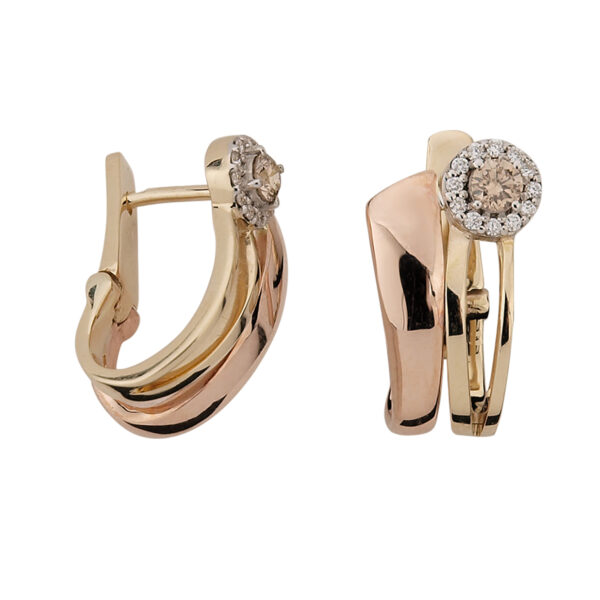 Creolen Gold 585 tricolor 6-211696-001