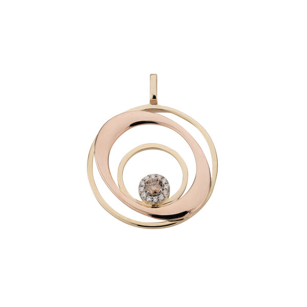 Anhänger Gold 585 tricolor 6-211697-001