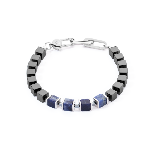 Coeur de Lion Unisex Armband precious cubes blau 0903300700