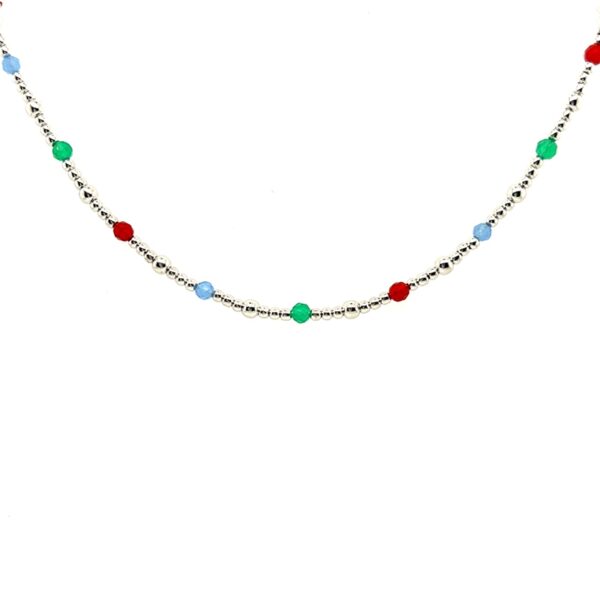 Silber Damencollier | Achat multicolor 5-213339-001