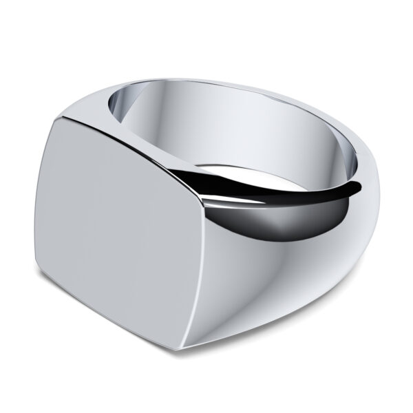 Siegelring eckig Silber TMR001-S-64