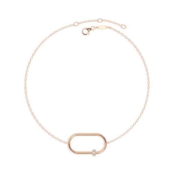Armband Oval Roségold TA155-R – Bild 2