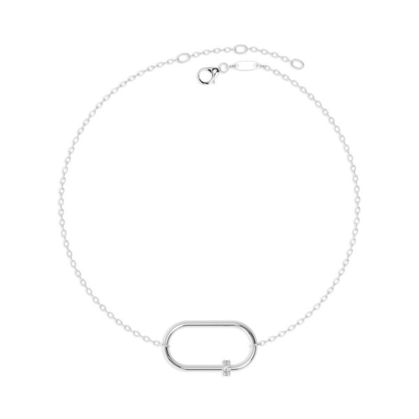 Armband Oval Silber TA155-S – Bild 2