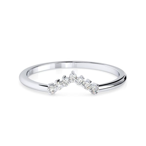 Ring stacking spitz Zirkonia Silber TR137-S-50 – Bild 3