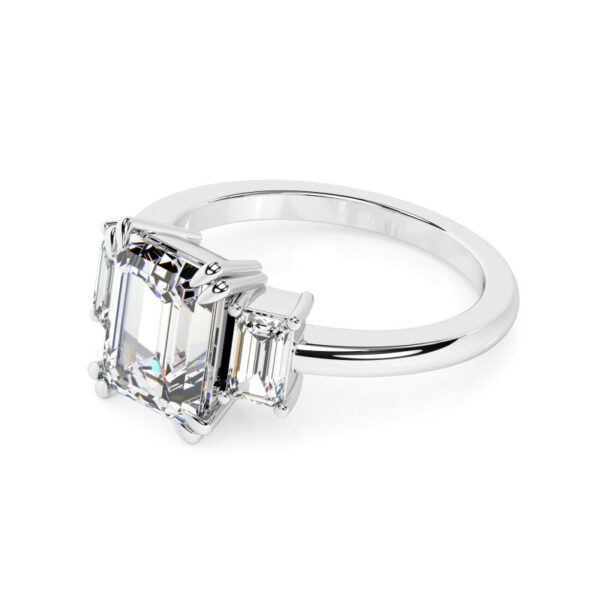 Ring Zirkonia Emerald-Cut Silber TR140-S-56