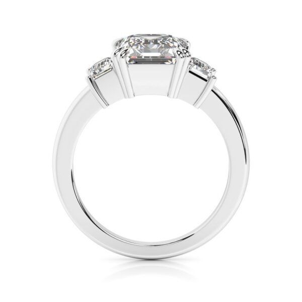 Ring Zirkonia Emerald-Cut Silber TR140-S-56 – Bild 2