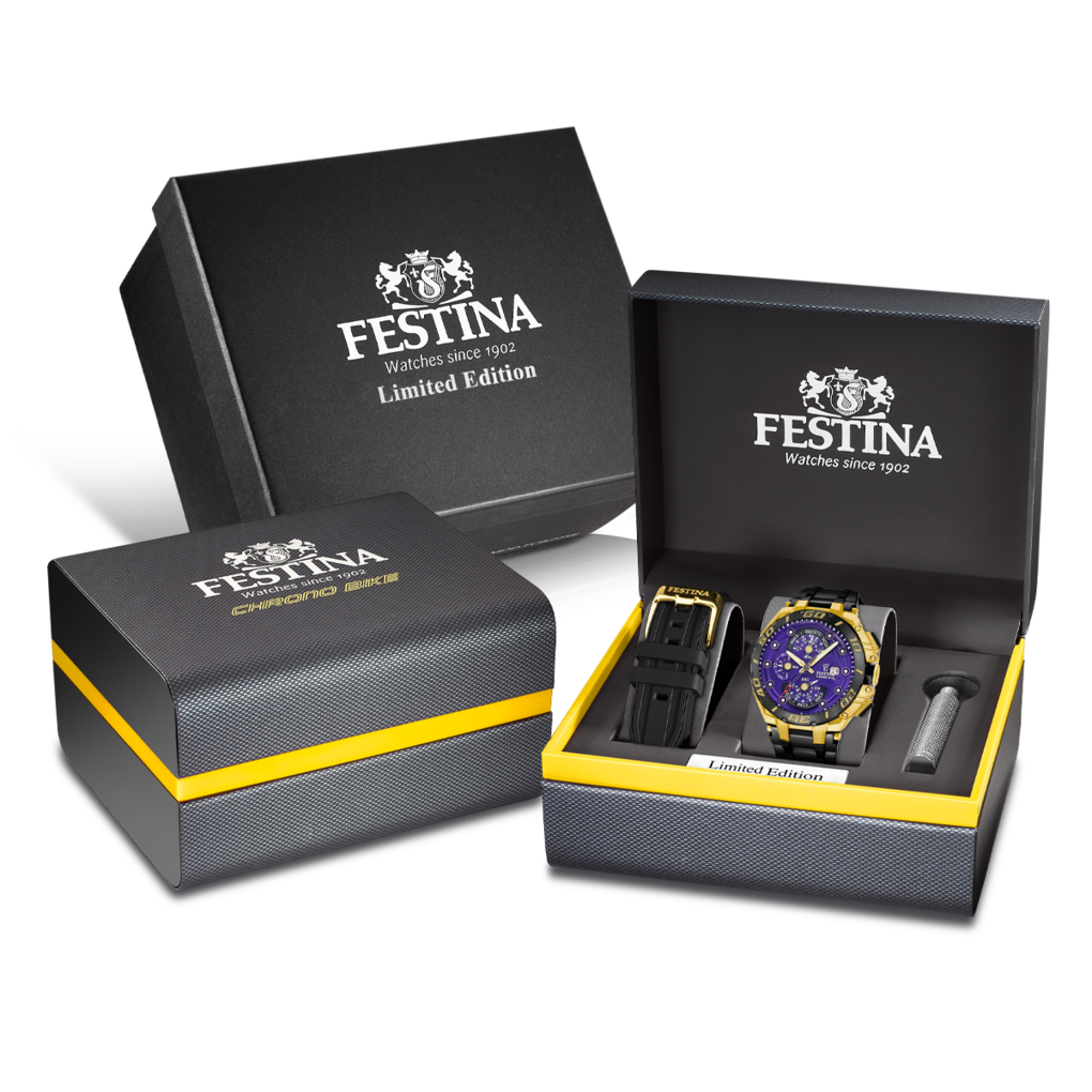 Festina Herrenuhr Special Editions F20781/GA lila LIMITIERT
