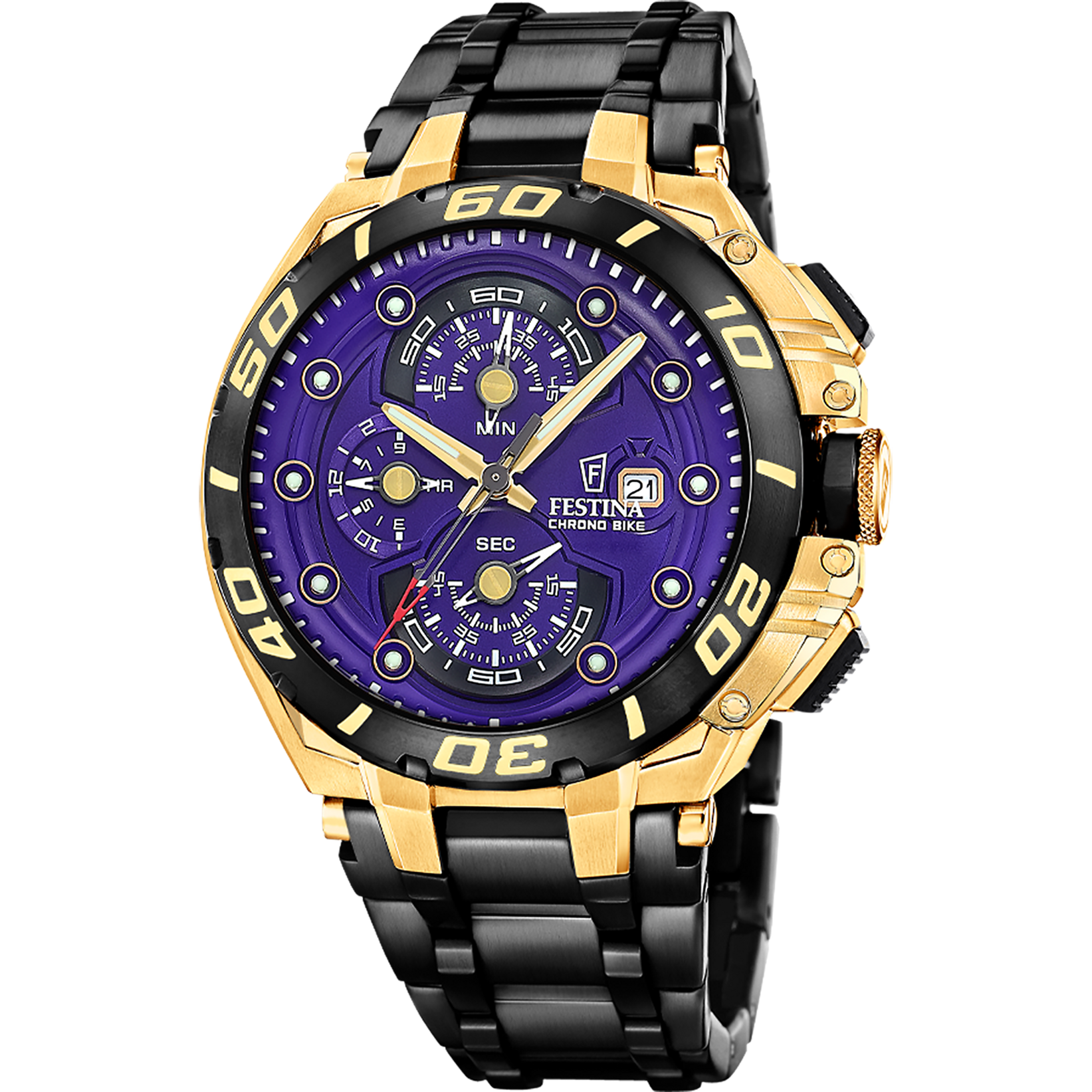 Festina Herrenuhr Special Editions F20781/GA lila LIMITIERT – Bild 2